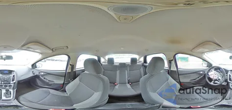 2014 Ford Focus Se z USA, uszkodzony, nr VIN 1FADP3F27EL370199